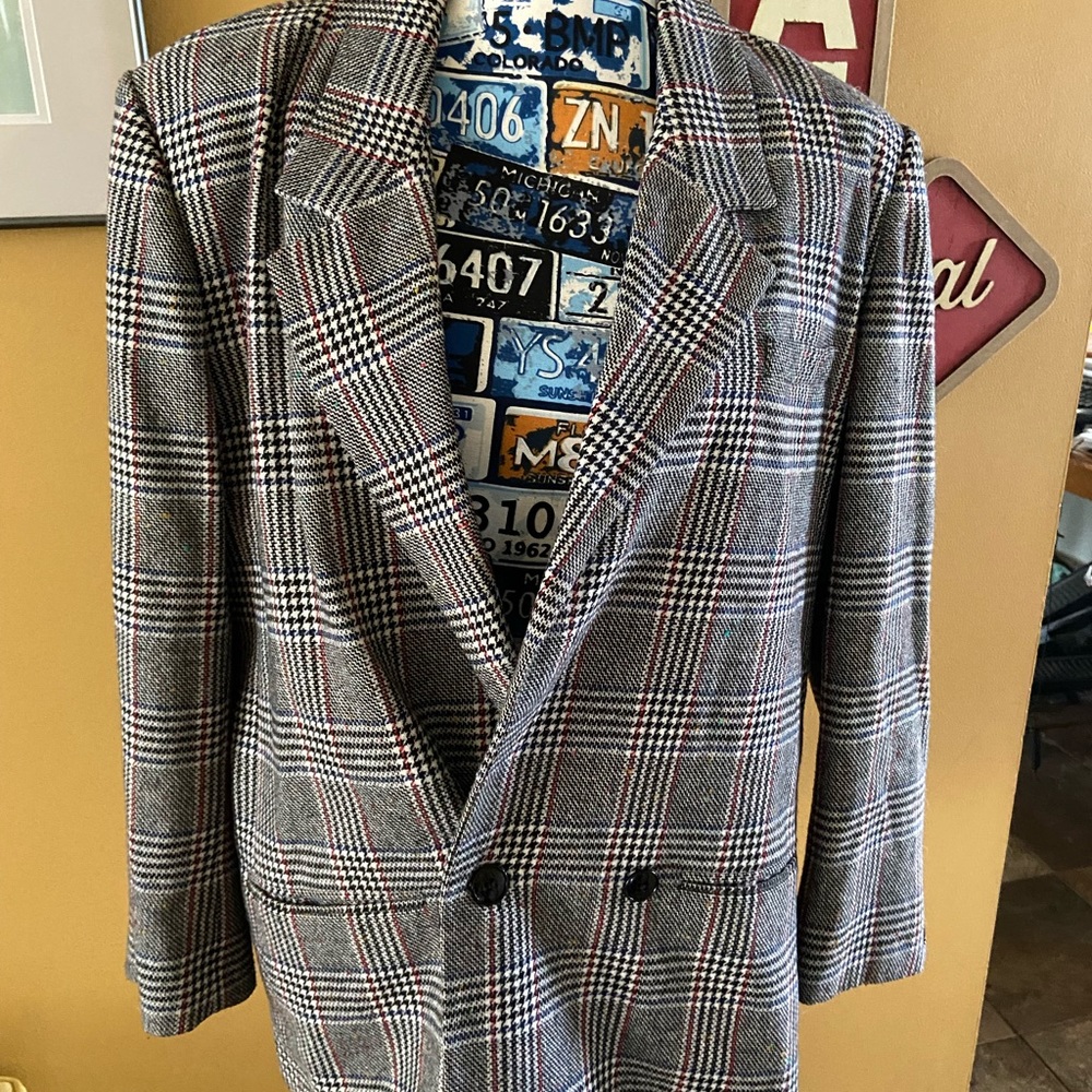 Houndstooth Blazer